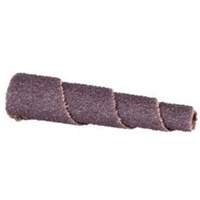Cartouche de bande abrasive conique ALO, 60 Grain, 3/4" dia., Oxyde d'aluminium, 1-1/2" lo, 3/16" Dimension de l'arbre Nassau Supply