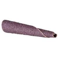 Cartouche de bande abrasive conique ALO, 320 Grain, 5/16" dia., Oxyde d'aluminium, 1-1/2" lo, 1/4" Dimension de l'arbre Nassau Supply