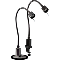 Sunnex Task Lights - 20-Watt Halogen Series, 20 W, Halogen, 27" Neck, Black Nassau Supply