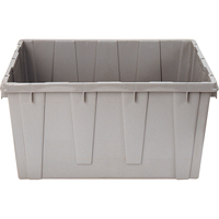 Nesting Container, 21.1" W x 17.7" D x 12" H, Grey CA480 | Nassau Supply