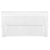Fen&ecirc;tres transparentes pour bacs Nassau Supply
