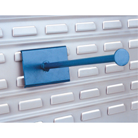 Supports fixes pour contenants - Accessoires pour panneaux &agrave; fentes Nassau Supply