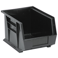 Bacs ultra empilable & suspendable, 8-1/4" la, 7" h x 10-3/4" p, Noir Nassau Supply