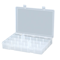 Compact Compartment Cases, 13.125" W x 2.3125" D x 9" H, 24 Compartments CD381 | Nassau Supply