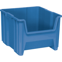 Giant Stacking Containers, 16.5" W x 17.5" D x 12.5" H, Blue CD579 | Nassau Supply
