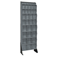 Support pour bacs basculants, 23-5/8" la x 8" p x 75" h, 36 tiroirs Nassau Supply