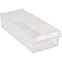 Replacement Drawer for KPC-700 Parts Cabinets, Plastic, 4-11/16" W x 8-5/8" D x 2-1/5" H, Clear Nassau Supply
