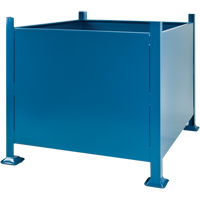 Bulk Stacking Containers, 30" H x 34.5" W x 40.5" D, 3500 lbs. Capacity CF453 | Nassau Supply