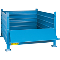 Bulk Stacking Containers, 30" H x 34.5" W x 40.5" D, 4500 lbs. Capacity CF458 | Nassau Supply