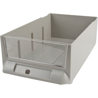 Tiroir de rechange pour armoires de pi&egrave;ces KPC-200, Plastique, 5-3/8" la x 9-13/16" p, 3-3/10" h, Gris Nassau Supply