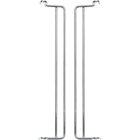 Supports lat&eacute;raux en fil m&eacute;tallique Nassau Supply