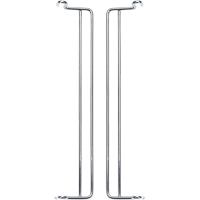Supports lat&eacute;raux en fil m&eacute;tallique Nassau Supply