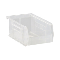 Bacs ultra empilable & suspendable, 4-1/8" la, 3" h x 7-3/8" p, Transparent Nassau Supply