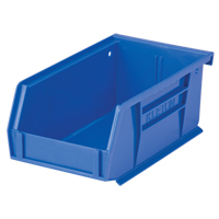 Bac empilable & &agrave; suspendre, 4-1/8" la, 3" h x 7-3/8" p, Bleu Nassau Supply