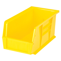 Bac empilable & &agrave; suspendre, 5-1/2" la, 5" h x 10-7/8" p, Jaune Nassau Supply