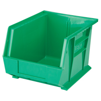 Bac empilable & &agrave; suspendre, 8-1/4" la, 7" h x 10-3/4" p, Vert Nassau Supply
