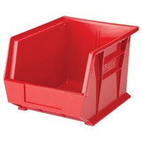 Bac empilable & &agrave; suspendre, 8-1/4" la, 7" h x 10-3/4" p, Rouge Nassau Supply