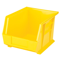 Bac empilable & &agrave; suspendre, 8-1/4" la, 7" h x 10-3/4" p, Jaune Nassau Supply
