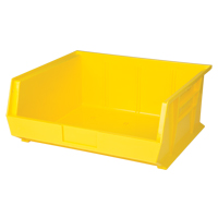 Bac empilable & &agrave; suspendre, 16-1/2" la, 7" h x 14-3/4" p, Jaune Nassau Supply