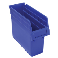 Bacs pour &eacute;tag&egrave;re Store-Max, 4-3/8" la x 8" H x 11-5/8" p, Bleu, Capacit&eacute; 44 lb Nassau Supply