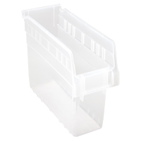Bacs pour &eacute;tag&egrave;re Store-Max, 4-3/8" la x 8" H x 11-5/8" p, Transparent, Capacit&eacute; 44 lb Nassau Supply