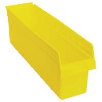 Bacs pour &eacute;tag&egrave;re Store-Max, 6-5/8" la x 8" H x 23-5/8" p, Jaune, Capacit&eacute; 68 lb Nassau Supply