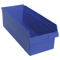 Bacs pour &eacute;tag&egrave;re Store-Max, 11-1/8" la x 8" H x 23-5/8" p, Bleu, Capacit&eacute; 68 lb Nassau Supply