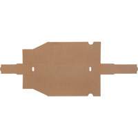 Deep Corrugated Parts Bins, 1-15/16" W x 11-1/4" D x 4-1/2" H, Beige Nassau Supply