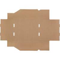 Boîtes profondes en carton ondul&eacute;, 9-3/4" la x 11-1/4" p x 4-1/2" h, Beige Nassau Supply
