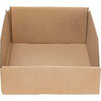 Boîtes profondes en carton ondul&eacute;, 8-3/4" la x 11-1/4" p x 4-1/2" h, Beige Nassau Supply