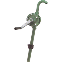 Rotary Type Drum Pump, Polypropylene, Fits 15-55 Gal., 8 oz. per revolution Nassau Supply