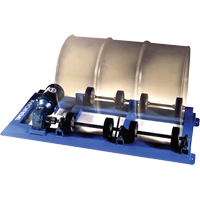 Single Stationary Drum Roller, 55 US gal. (45 Imperial Gal.) Capacity, Fixed Speed, 0.5 HP DC573 | Nassau Supply