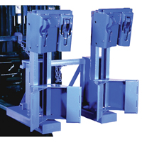 Manipulateur de barils MORSPEED 1500 pour chariot &eacute;l&eacute;vateur, Pour 30 - 85 gal. US (25 - 70 gal. imp.) Nassau Supply