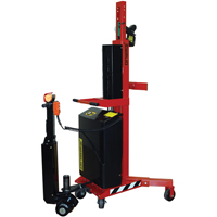 Manipulateur ergonomique de baril &agrave; lev&eacute;e et entraînement motoris&eacute;s, DM-100-PLD, 30 - 85 gal. US (25 - 70 gal. imp.) Nassau Supply