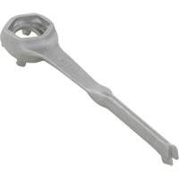 Single Ended Specialty Bung Nut Wrench, 1-1/2" Opening, 4-1/4" Handle, Non-Sparking Aluminum DC789 | Nassau Supply