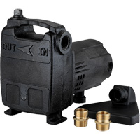 Portable Cast Iron Transfer Pump, 115 V, 950 GPH, 1/2 HP DC841 | Nassau Supply