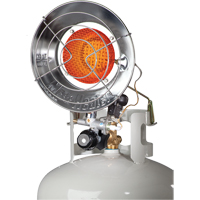 Single Tank-Top Heater, Radiant Heat, Propane, 15000 BTU/H EA291 | Nassau Supply