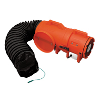 Ventilateurs COM-PAX-IAL en plastique de 8" ALLEGRO INDUSTRIES, 1/3 CV, 900 pi³/min, Antid&eacute;flagrant Nassau Supply