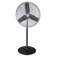 Waterproof Motor & Oscillating Pedestal Fan, Heavy-Duty, 3 Speed, 30" Diameter Nassau Supply