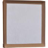 Filtre jetable, Boîte, 12" la x 2" p x 24" h Nassau Supply