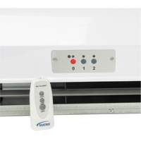Rideau d'air avec t&eacute;l&eacute;commande, 2 vitesses Nassau Supply