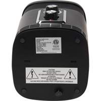 360 Degree Surround Portable Heater, Ceramic, Electric, 5200 BTU/H Nassau Supply