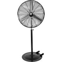 Non-Oscillating Pedestal Fan with Casters, Industrial, 3 Speed, 30" Diameter Nassau Supply