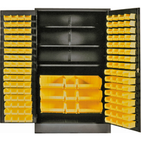 Jumbo Security Cabinet With Bins Nassau Supply
