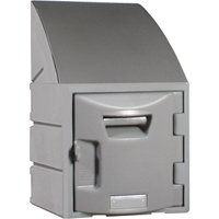 Locker, 12" x 15" x 25", Grey, Assembled FH727 | Nassau Supply