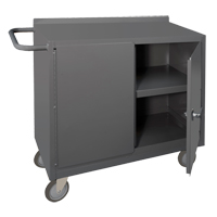 Armoire d'&eacute;tabli mobile, Acier Surface Nassau Supply