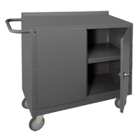 Armoire d'&eacute;tabli mobile, Acier Surface Nassau Supply