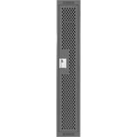 Casiers Clean Line, 12" x 12" x 72", Acier, Charbon, Rivet (assembl&eacute;), Perfor&eacute; Nassau Supply