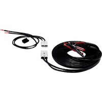 Pinces robustes enti&egrave;rement isol&eacute;es avec adaptateurs de borne lat&eacute;rale, 4 AWG, 500 A, C&acirc;ble 25' Nassau Supply