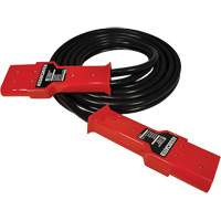C&acirc;ble robuste &agrave; fiche double, 1 AWG, C&acirc;ble 12' Nassau Supply